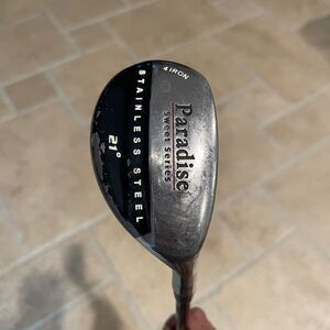 Paradise Golf Club RH Sweet Series 21 Degrees 4 Iron‎ Hybrid BB UL Graphite